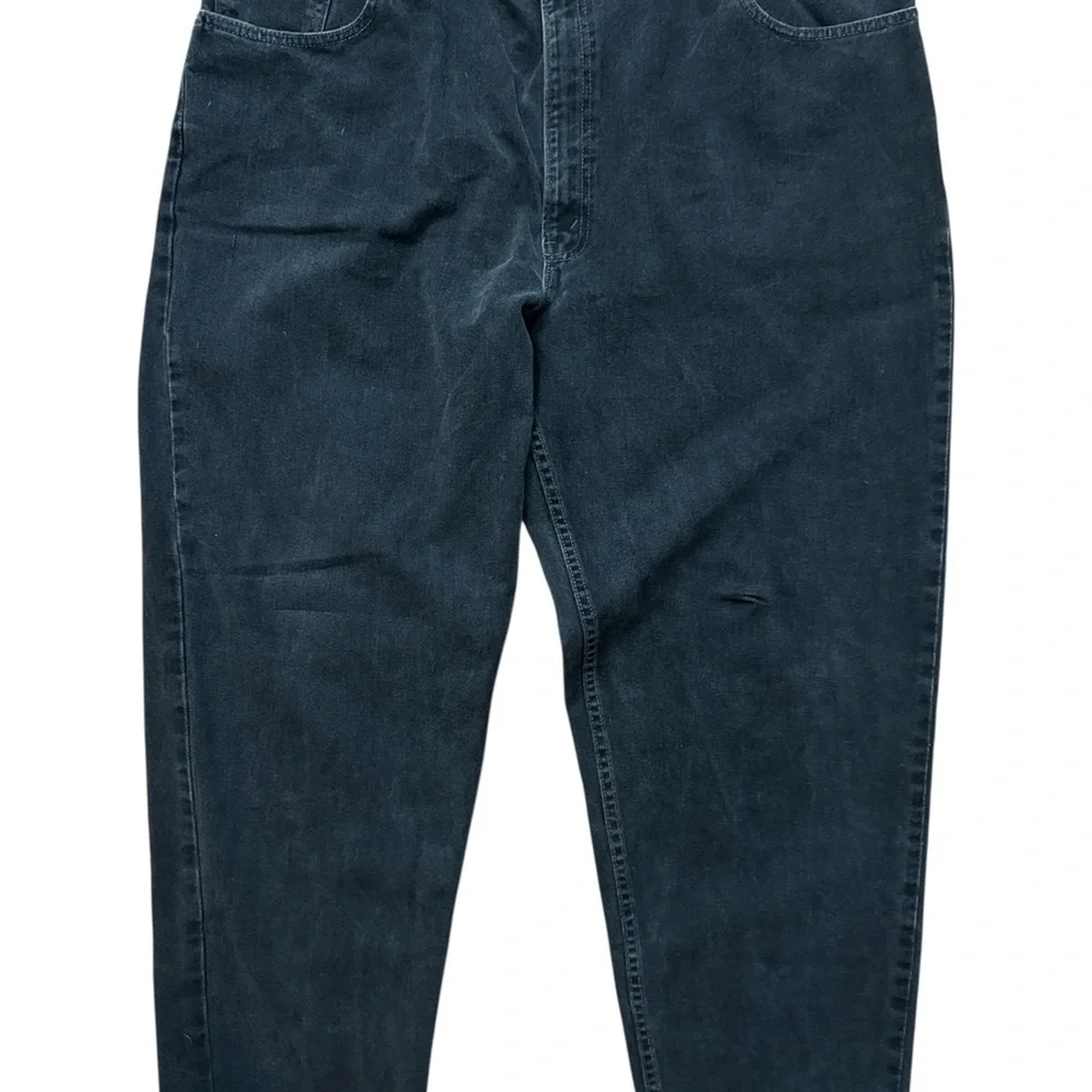 Vintage Levi’s 560‎ Men’s Size 46x32 Black Denim Tapper Leg Y2K Faded Red Tab